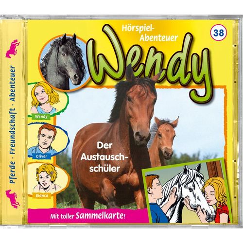 Wendy, Audio-CDs: Nr.38 Der Austauschschüler, 1 Audio-CD - Wendy (Hörbuch)