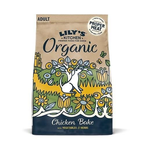 Lilys Kitchen Dog Organic Chicken Bake with Vegetables & Herbs 1kg Hundefutter