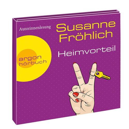 Heimvorteil,1 Audio-CD, 1 MP3 - Susanne Fröhlich (Hörbuch)