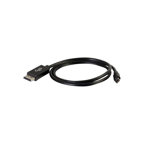 C2G 2m Mini DisplayPort to DisplayPort Adapter Cable 4K UHD - Black - DisplayPort cable - 2 m