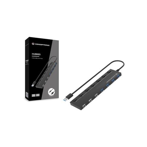 Conceptronics Conceptronic HUBBIES09B - hub USB-Hubs - Schwarz