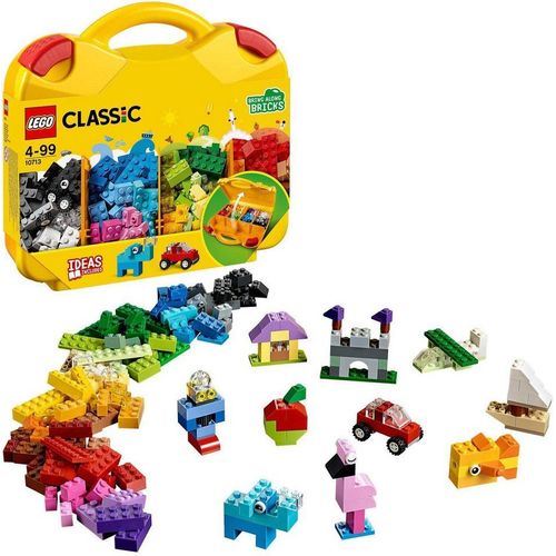 LEGO® Konstruktionsspielsteine Starterkoffer - Farben sortieren (10713), LEGO® Classic, (213 St), Made in Europe, bunt