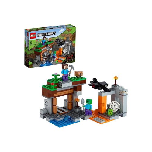 LEGO® Konstruktionsspielsteine Die verlassene Mine (21166), LEGO® Minecraft™, (248 St), Made in Europe, bunt