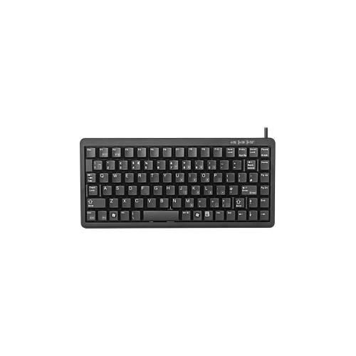 Cherry Kompakttastatur G84-4100, ultraflach, USB-Anschluss, für Slim Line PCs, schwarz