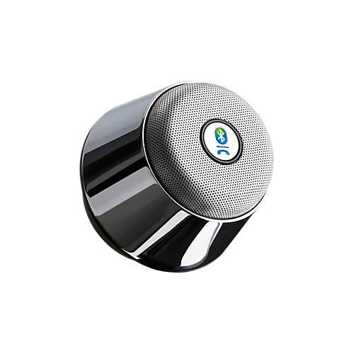 Bluetooth Lautsprecher Chrome, mit integriertem FM-Radio, Freisprechfunktion