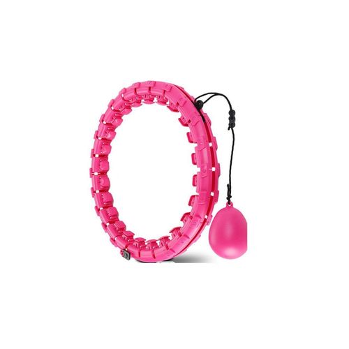 Rötting Design Hula-Hoop-Reifen Smart Fitness Hula-Hoop-Reifen Farbe Pink 24tgl. Bauchtraining