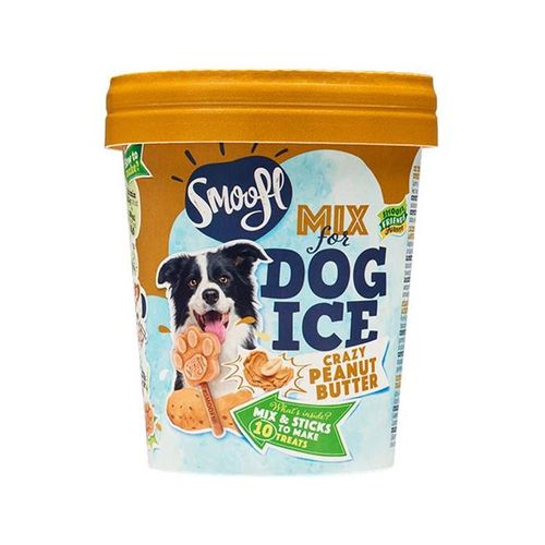 Smoofl Dog Ice Mix 160 g m. peanut butter