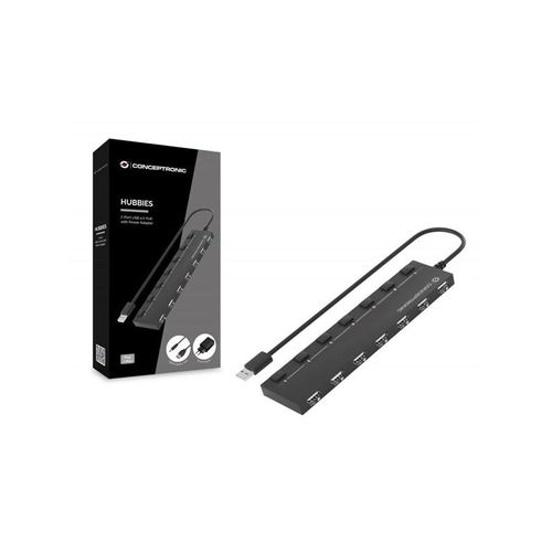 Conceptronics Conceptronic HUBBIES08BP - hub USB-Hubs