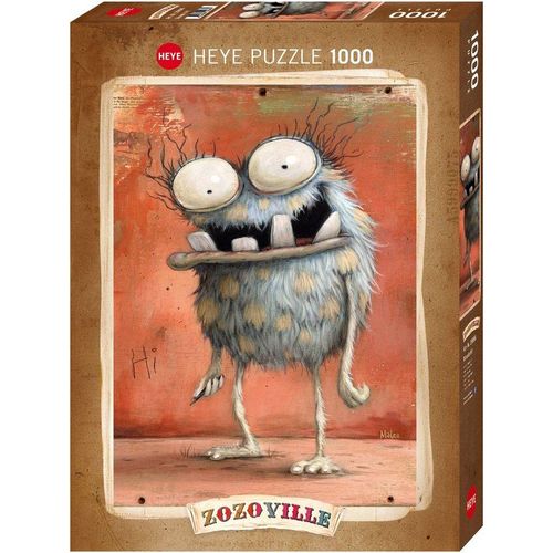 HEYE Puzzle »Monsta Hi!«, 1000 Puzzleteile, Made in Germany, bunt