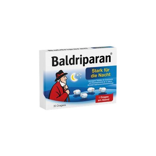 Baldriparan Stark für die Nacht überzogene Tab. 30 St