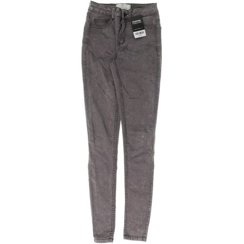 pieces Damen Jeans, grau, Gr. 0