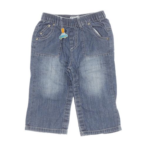 vertbaudet Herren Jeans, blau, Gr. 80