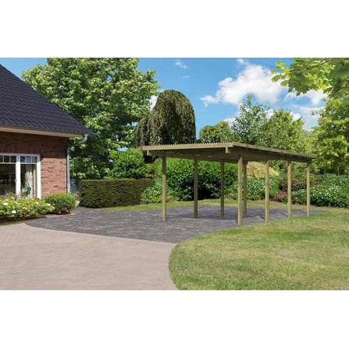 Carport einzel Eco 2 kdi 304x676x229