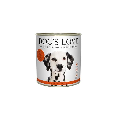 Dog's Love Classic Rind mit Apfel, Spinat und Zucchini 12x800g
