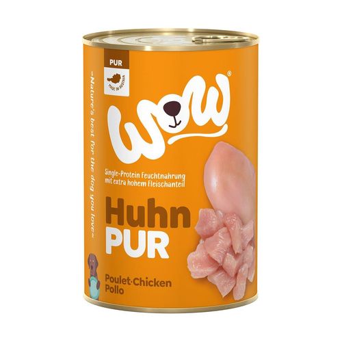 WOW Pur Huhn Single Protein 6x400g