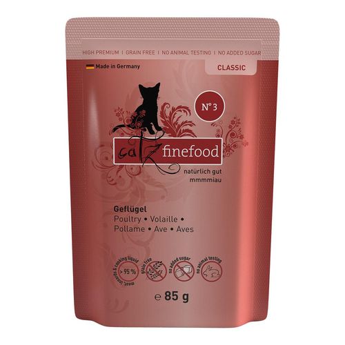 catz finefood - No. 3 Geflügel 16x85g