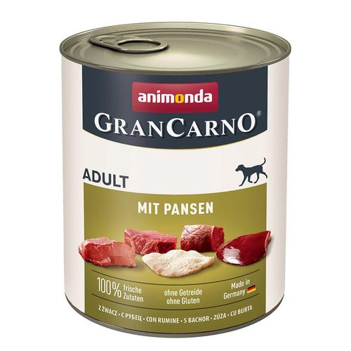 animonda GranCarno Adult mit Pansen 6x800g