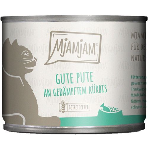 MjAMjAM gute Pute an gedämpftem Kürbis 24x200g