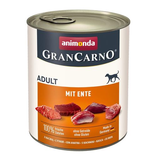 animonda GranCarno Adult mit Ente 6x800g