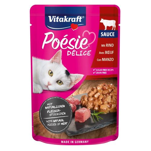 Vitakraft Poésie Délice & Rindfleisch 23x85g