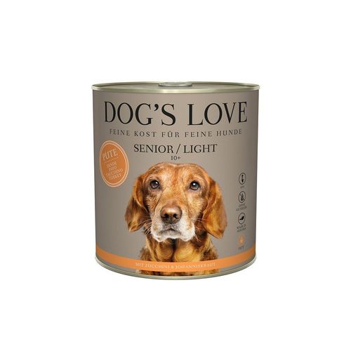 DOG'S LOVE SENIOR Pute 6x400g