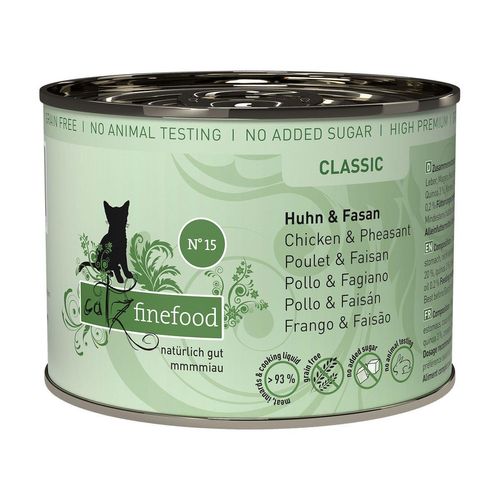 catz finefood - No. 15 Huhn & Fasan 6x200g