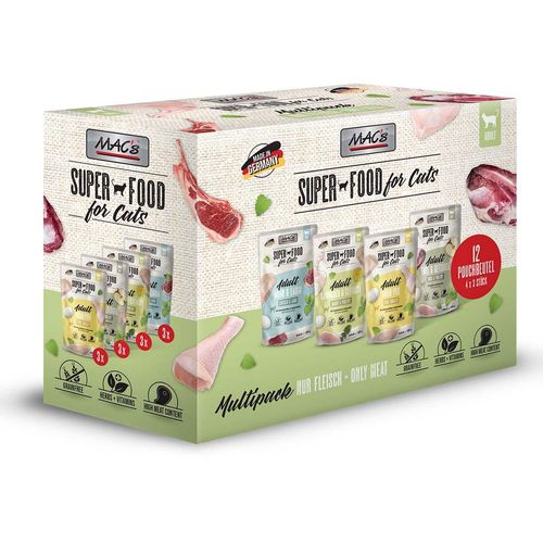 MAC's Cat Multipack nur Fleisch 12x100g