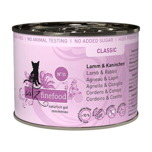 catz finefood - No. 11 Lamm & Kaninchen 6x200g