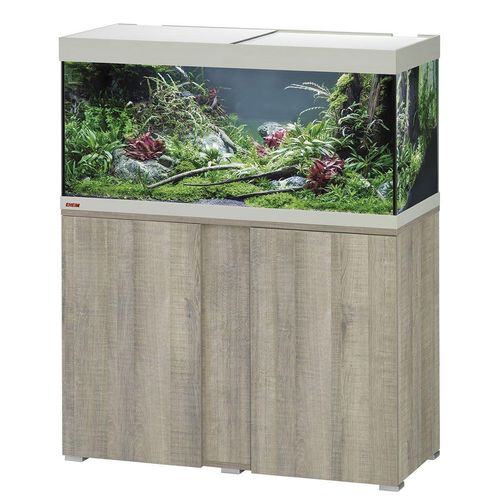 Eheim Vivaline Komplettaquarium mit LED 180 Liter eiche/grau