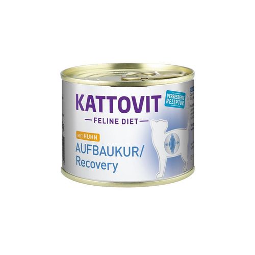 Kattovit Feline Diet Aufbaukur/Recovery Huhn 12x185g