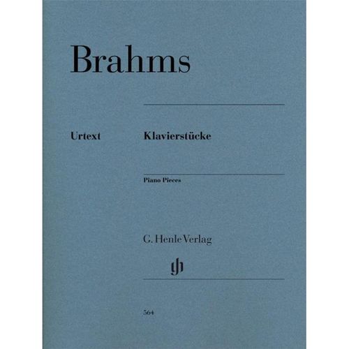 Klavierstücke - Johannes Brahms - Klavierstücke, Kartoniert (TB)