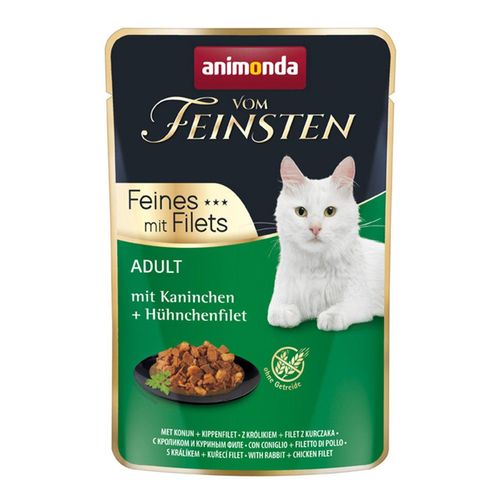 animonda vom Feinsten Adult mit Kaninchen + Hühnchenfilet 36x85g