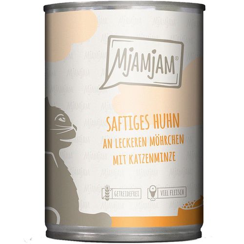 MjAMjAM saftiges Huhn an leckeren Möhrchen 6x400g