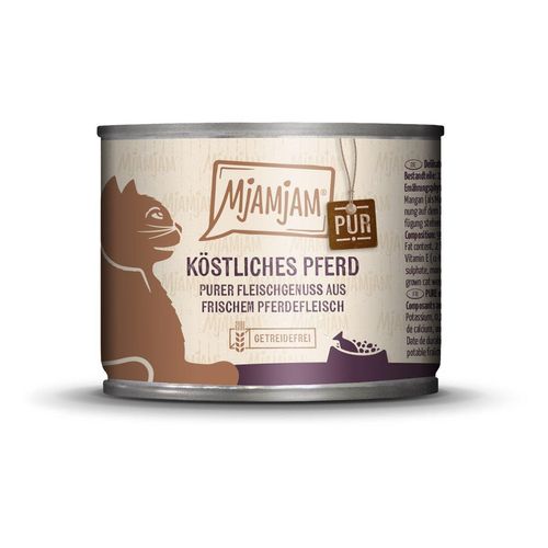 MjAMjAM - purer Fleischgenuss, köstliches Pferd pur 24x200g