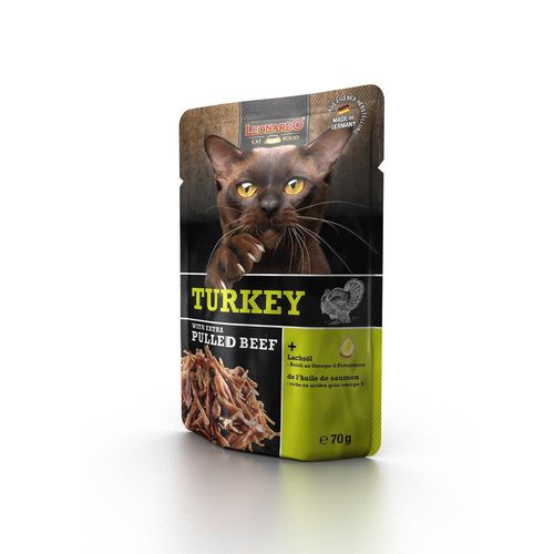 Leonardo Turkey + extra pulled Beef 16x70g