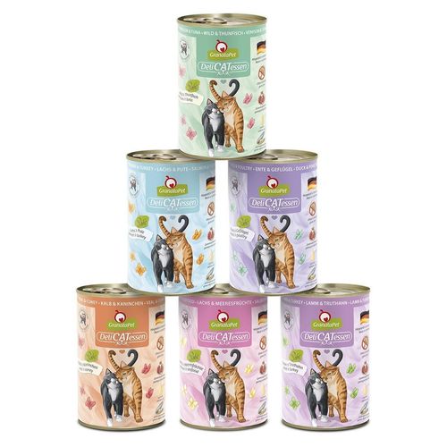 GranataPet Katze - Multipack 1 DeliCatessen 6x400g