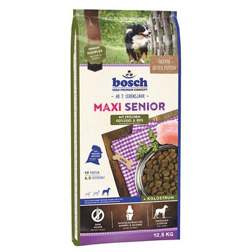 Bosch Hundefutter Maxi Senior Geflügel & Reis 12,5kg