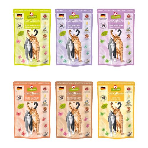 GranataPet Katze - Multipack 3 DeliCatessen ohne Fisch 12x85g