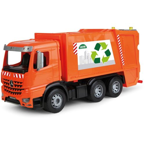 Lena® Spielzeug-Müllwagen Worxx, Mercedes-Benz Arocs, Made in Europe, orange