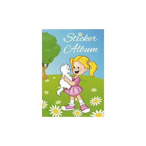 HERMA Stickeralbum Beste Freunde Kinder 14,8 x 21,0 cm, 40 weiße Seiten