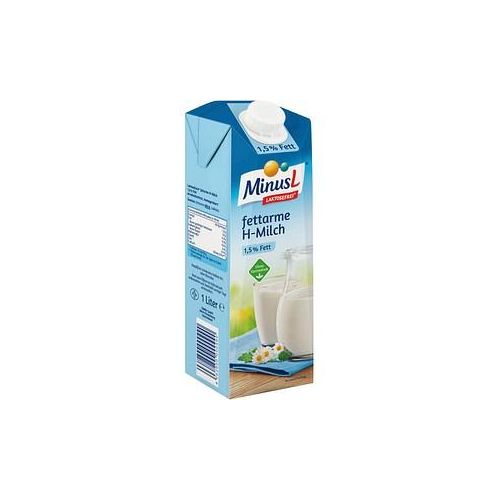 MinusL® fettarme H-Milch laktosefreie Milch 10 x 1,0 l