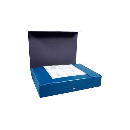 ELBA Heftbox 6,5 cm blau