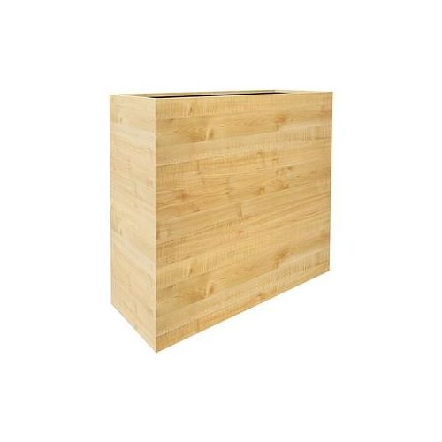 fm Pflanzkübel Plant Holz königsahorn rechteckig 106,2 x 80,0 cm