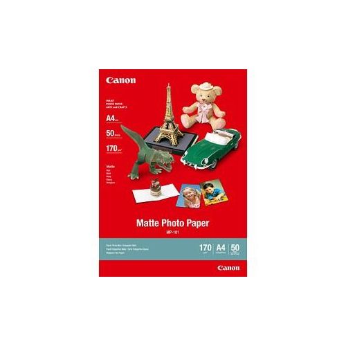 Canon Fotopapier MP-101 DIN A4 matt 170 g/qm 50 Blatt