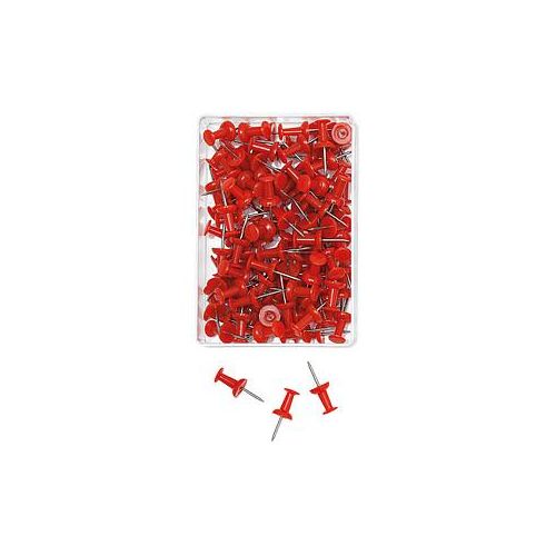 100 WEDO Pinnnadeln Diabolo rot