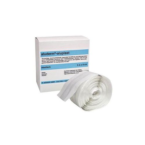 SÖHNGEN Pflaster aluderm®-aluplast 1009190 weiß 8,0 cm x 5,0 m, 1 St.