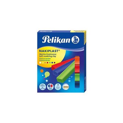 Pelikan Knete Nakiplast 196/7 farbsortiert, 125,0 g