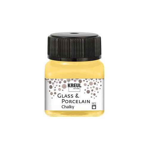 KREUL Chalky Porzellanfarben gelb 20,0 ml