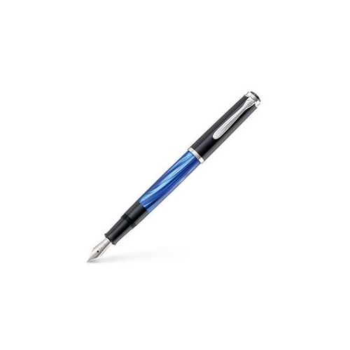 Pelikan Classic M 205 Kolbenfüller blau-marmoriert F (fein)