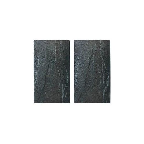 Zeller Herdabdeckplatten grau, 2 St.